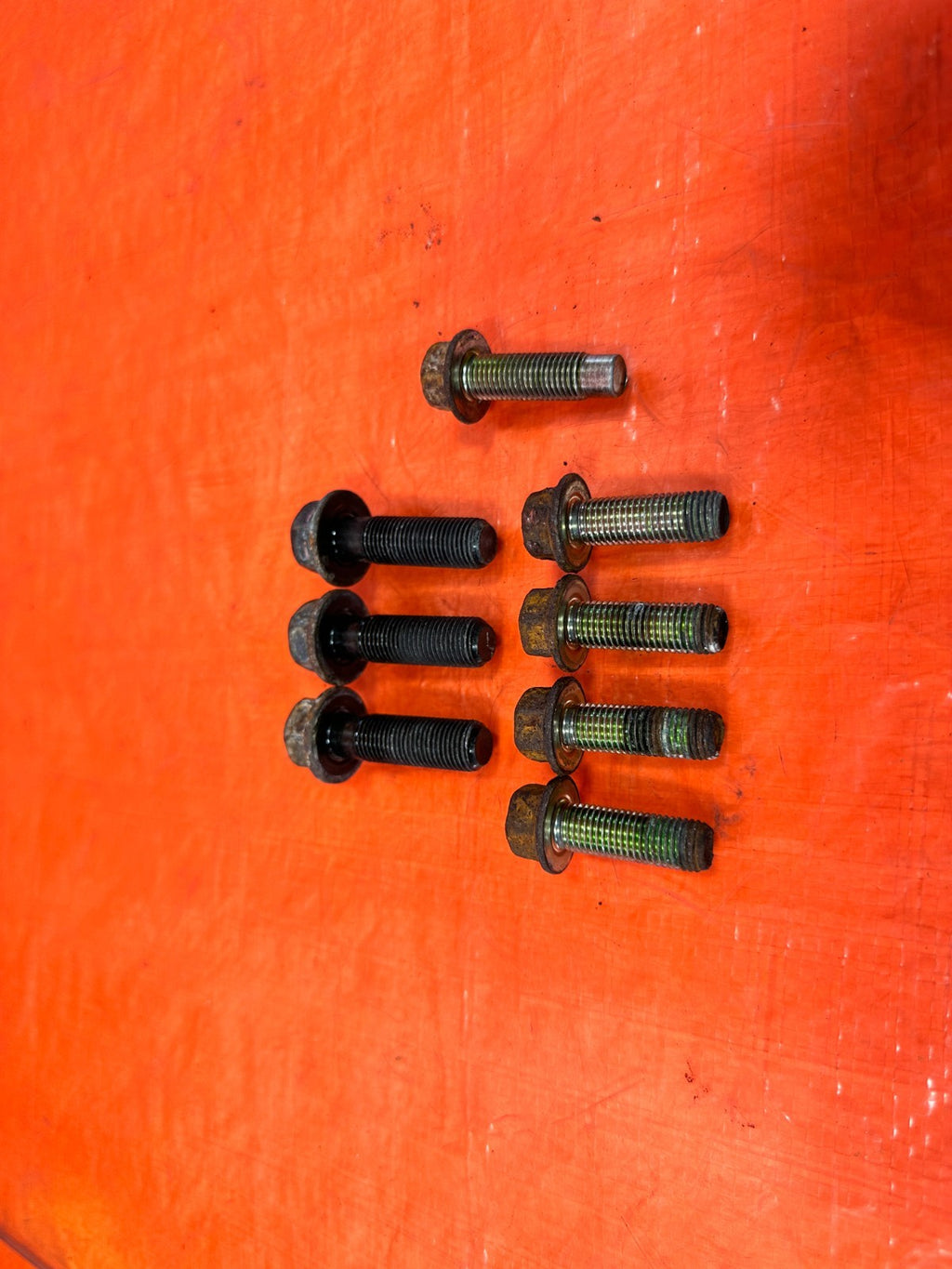 09 14 ACURA TSX   FRONT ENGINE MOTOR MOUNT BOLTS HARDWARE   OEM #3052