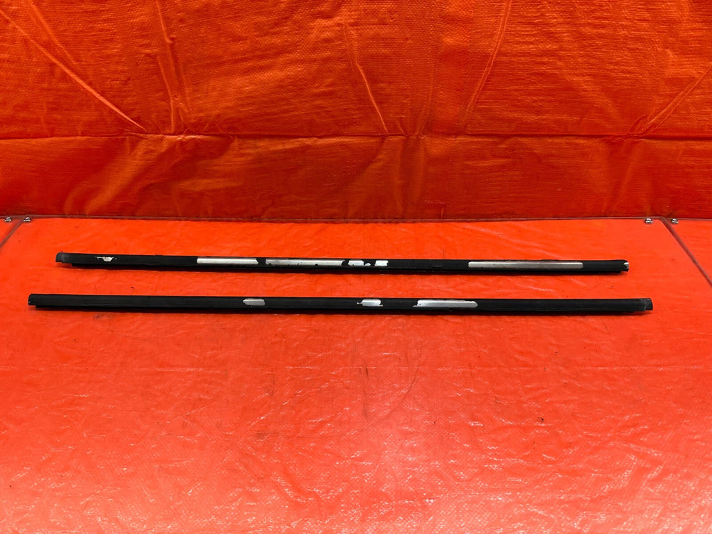 96 00 HONDA CIVIC COUPE HATCH EXTERIOR DOOR WINDOW GLASS TRIM SET LEFT RIGHT 2020