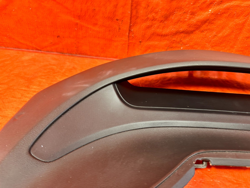 06 11 HONDA CIVIC SI UPPER DASH DASHBOARD SPEEDOMETER BEZEL TRIM PLASTIC OEM 3006