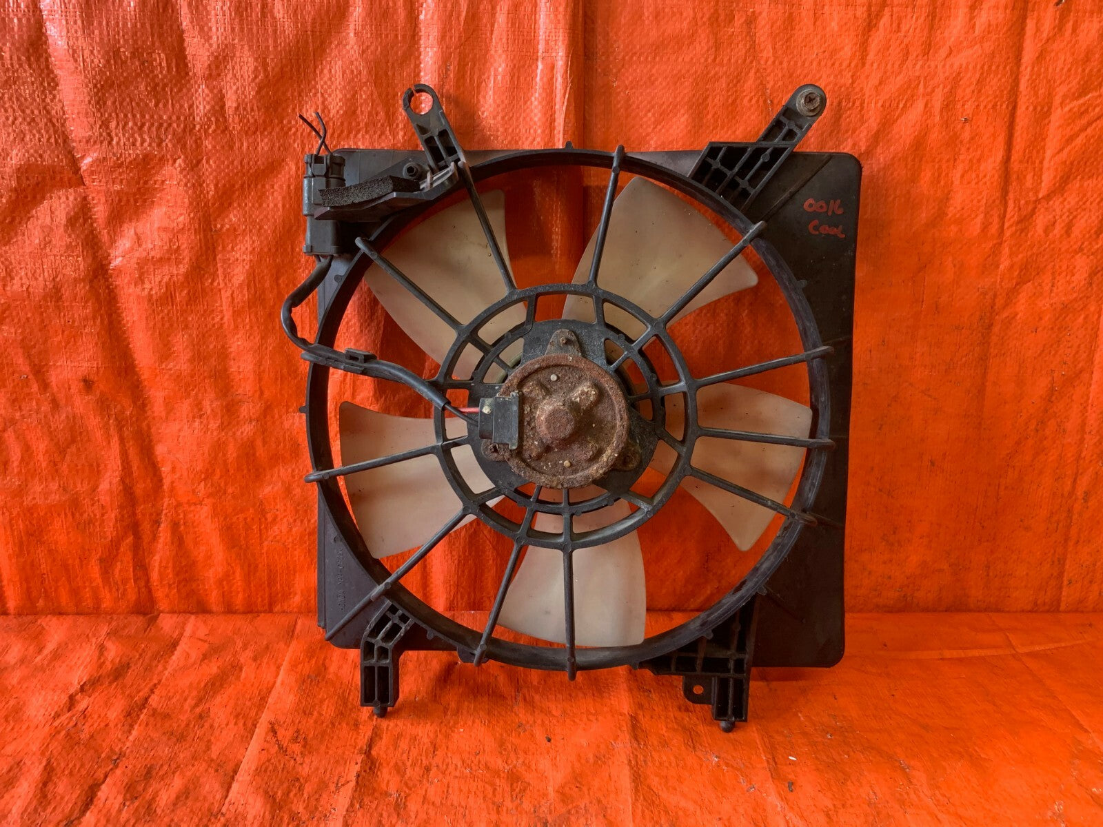 2003 03 ACURA RSX TYPE S   RADIATOR COOLING FAN   5 BLADE MODEL 0