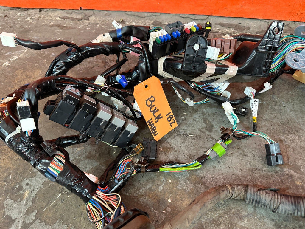 2015 SUBARU WRX STI LIMITED COMPLETE INTERIOR CHASSIS BULK WIRE HARNESS LOOM 18211