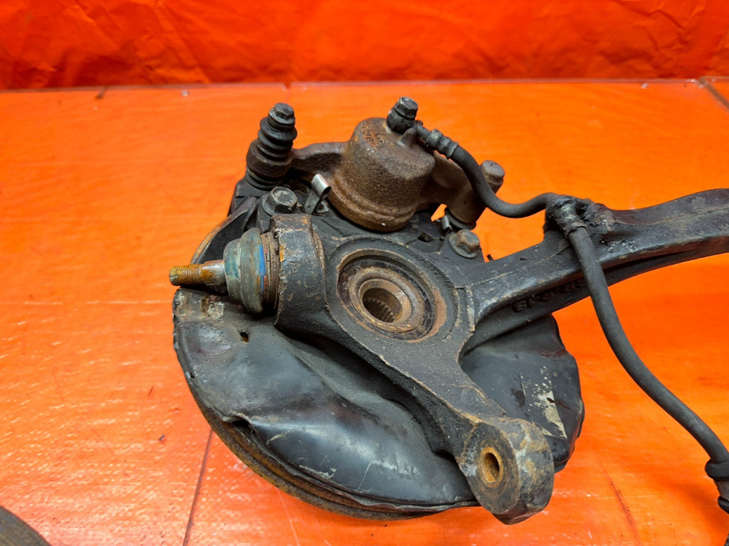 92 95 HONDA CIVIC EX   FRONT KNUCKLE SPINDLE BRAKE CONVERSION CALIPERS OEM #33316