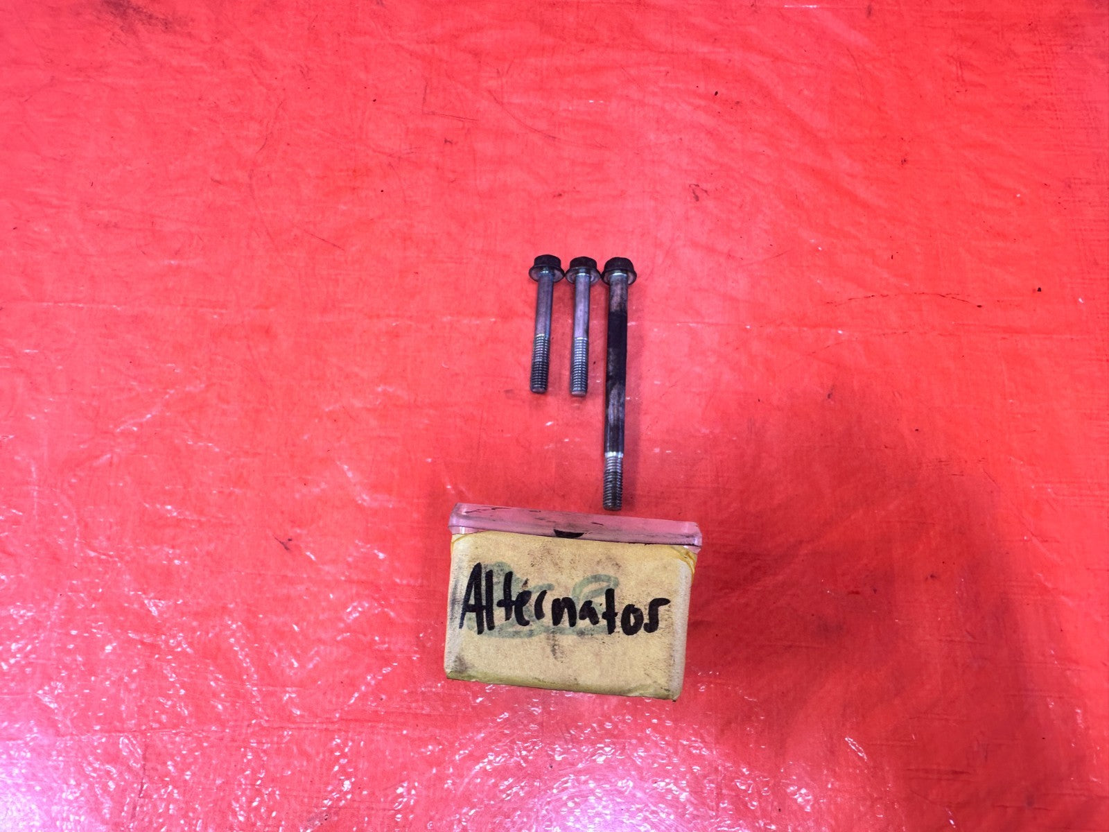 04 08 ACURA TSX   K24A2 ALTERNATOR BOLTS AHRDWARE   OEM #3041