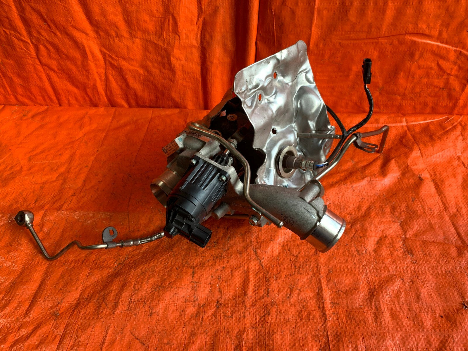 OEM 2016 INFINITI Q50 3.0 VR30DDTT   PASSENGER RIGHT TURBO CHARGER COMLETE6