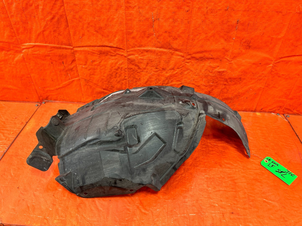 16 24 INFINITI Q50   3.0L   LEFT FRONT SPLASH SHIELD REAR PORTION   OEM 3160