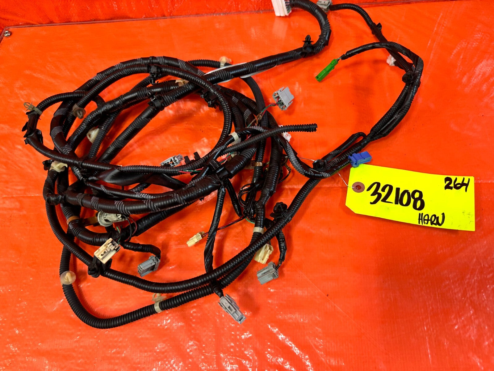 06 11 HONDA CIVIC SI 2D   REAR TAIL LIGHT LAMP WIRING HARNESS WIRE LOOM OEM #2644