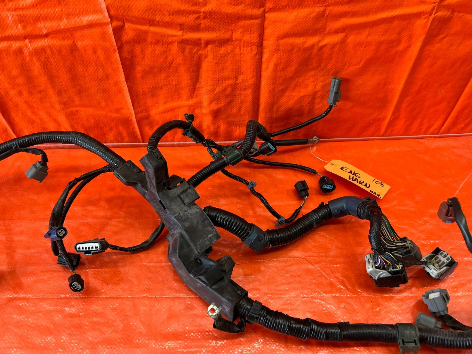 2006 06 ACURA TL   MANUAL STICK SHIFT   ENGINE MOTOR WIRE HARNESS WIRING LOOM 7