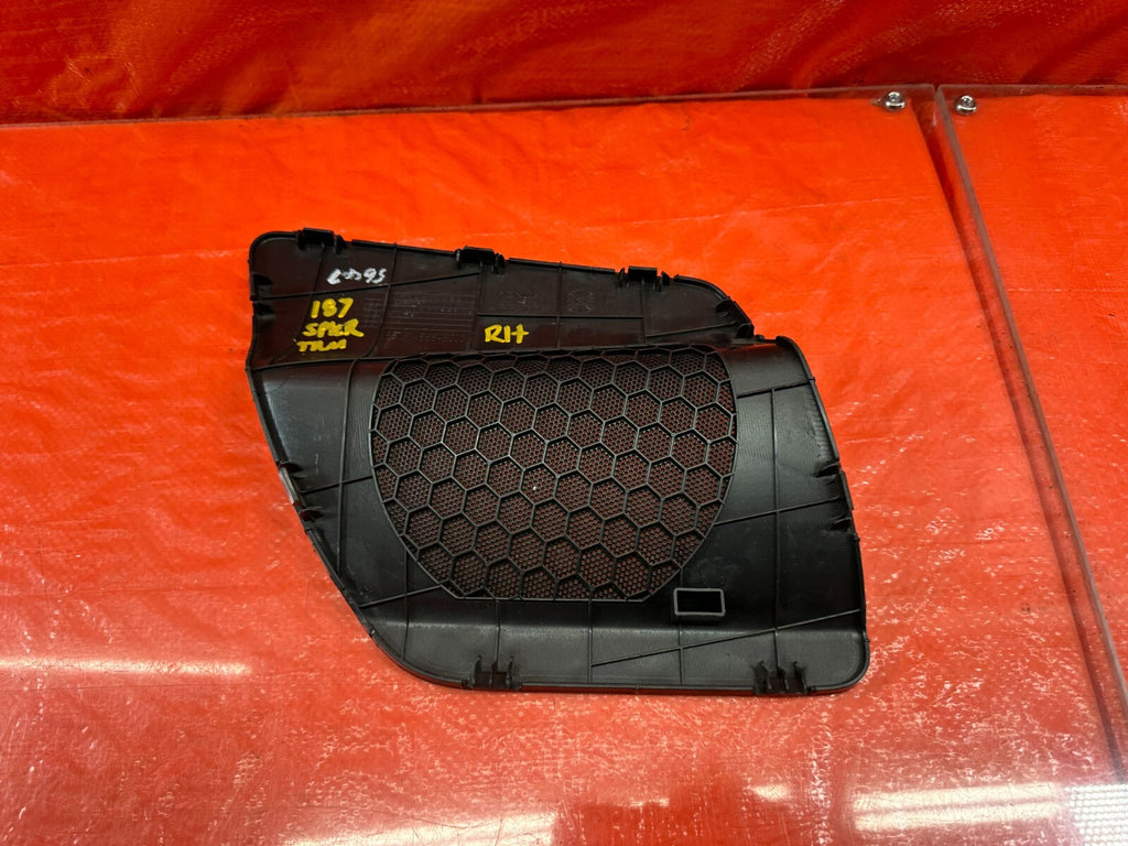 02 05 HONDA CIVIC SI EP3 HATCHBACK REAR SPEAKER COVER TRIM   RIGHT SIDE OEM #1878