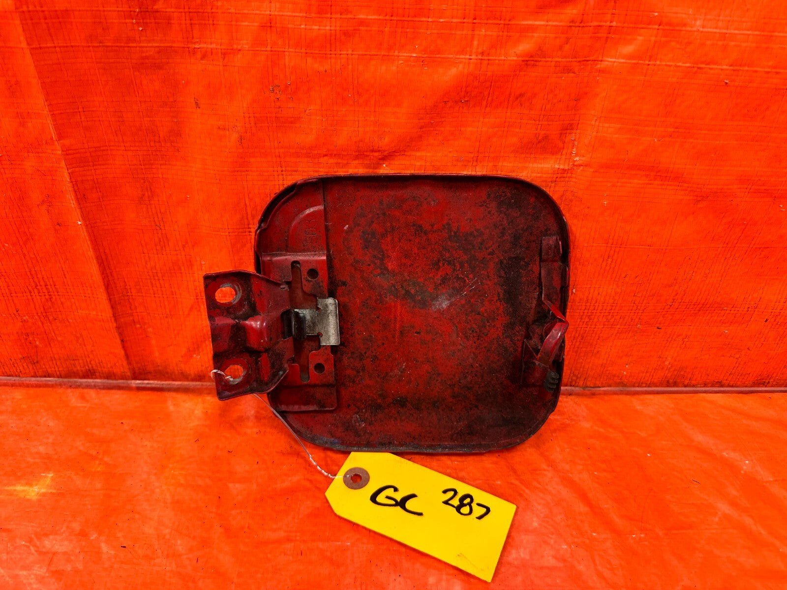 96 00 HONDA CIVIC COUPE   GASOLINE GAS FUEL LID FLAP COVER LID   OEM #2872
