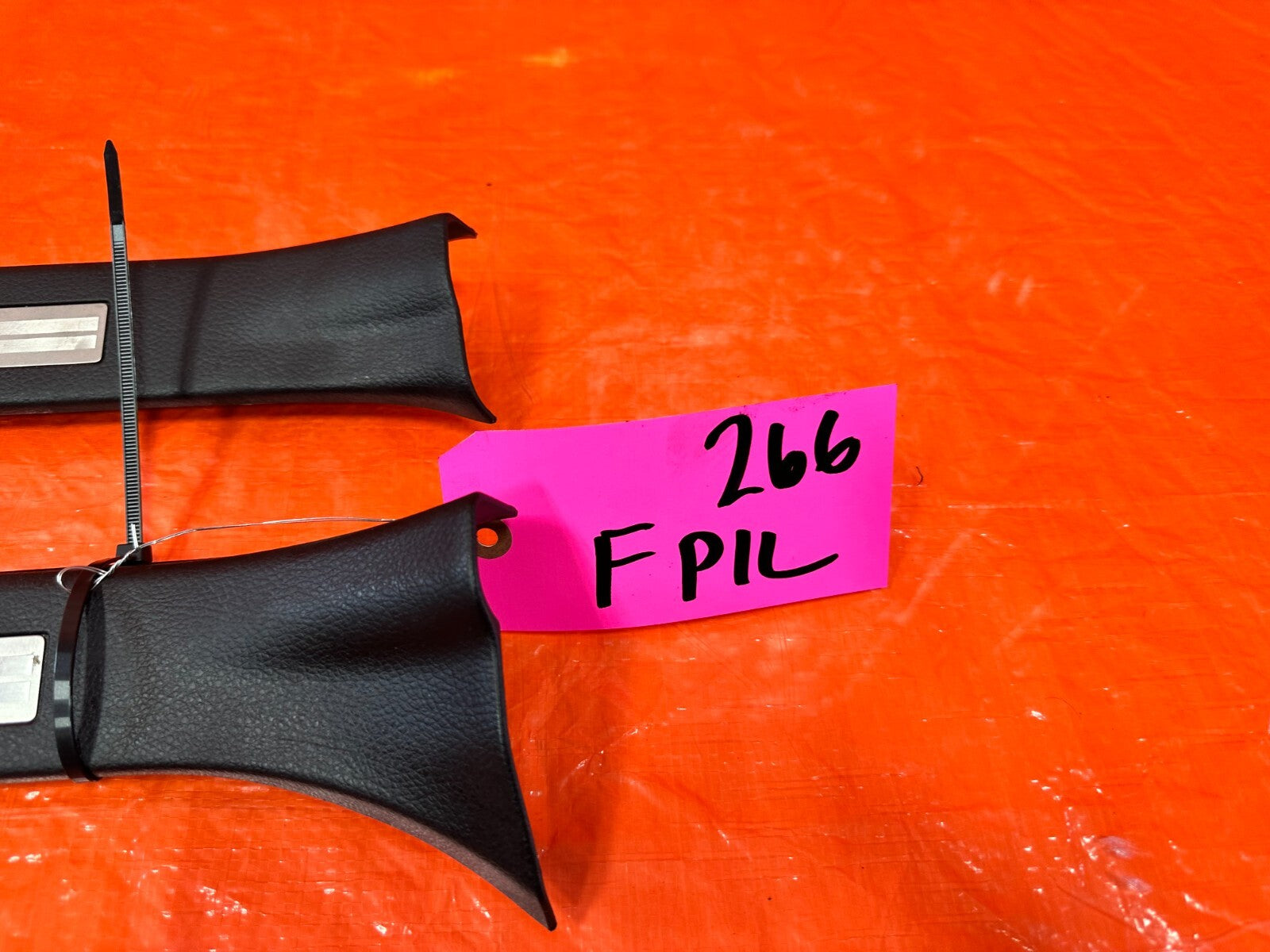 15 21 SUBARU WRX & STI   LEFT AND RIGHT FLOOR PILLARS SCUFF PLATE SET OEM #2664