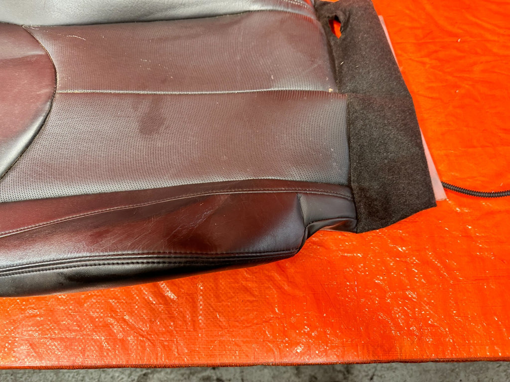 11 15 INFINITI G37 CONVERTIBLE DRIVER LEFT FRONT SEAT LEATHER SKIN WRAP OEM 27813