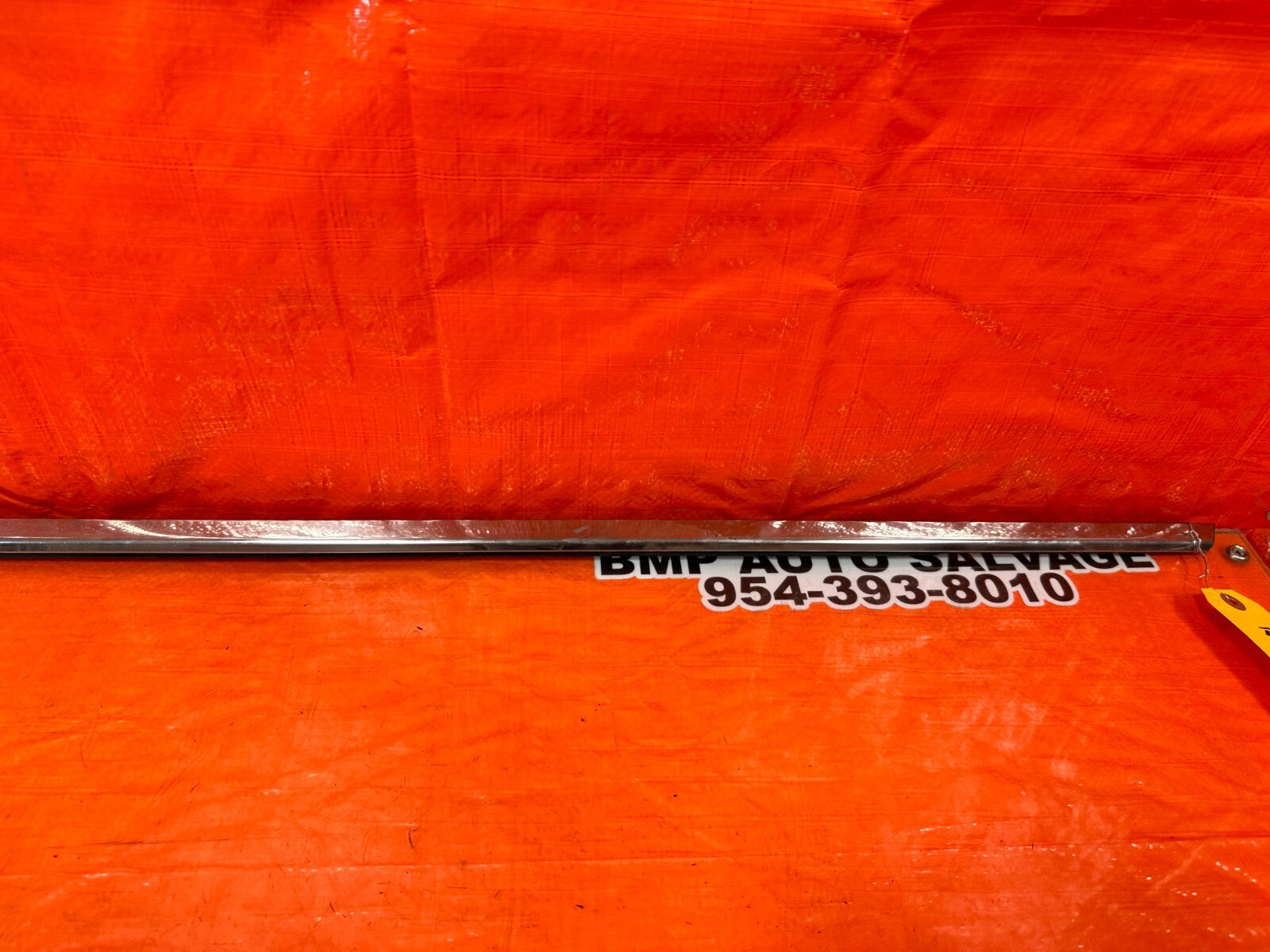 2010 10 INFINITI FX35   PASSENGER RIGHT REAR DOOR GLASS WINDOW TRIM   OEM #1166