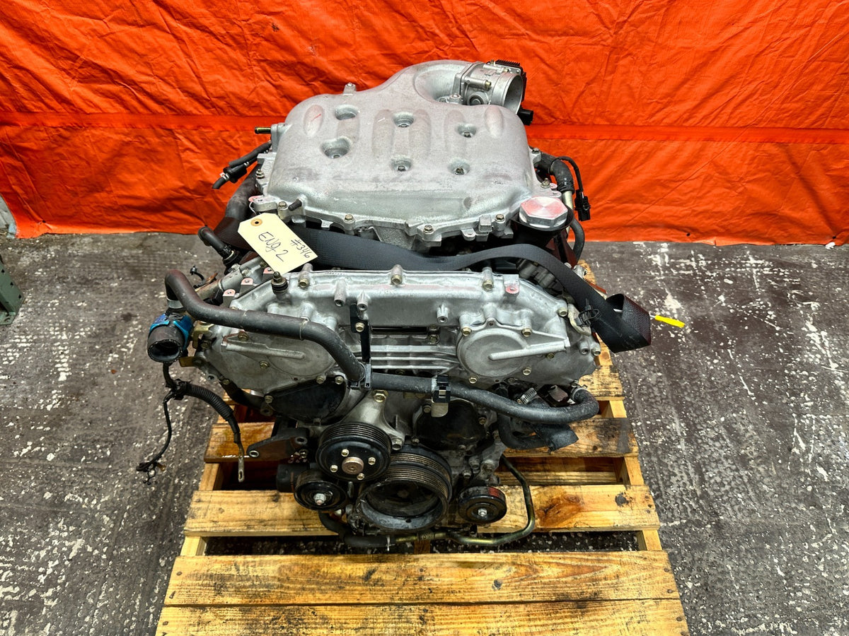 03-06 NISSAN 350Z 3.5L VQ35DE ENGINE MOTOR LONG BLOCK ASSEMBLY RWD OEM #3460