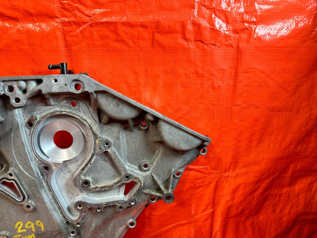 13 16 HYUNDAI GENESIS COUPE 3.8L G6DJ   ENGINE MOTOR TIMING CHAIN COVER OEM #2991