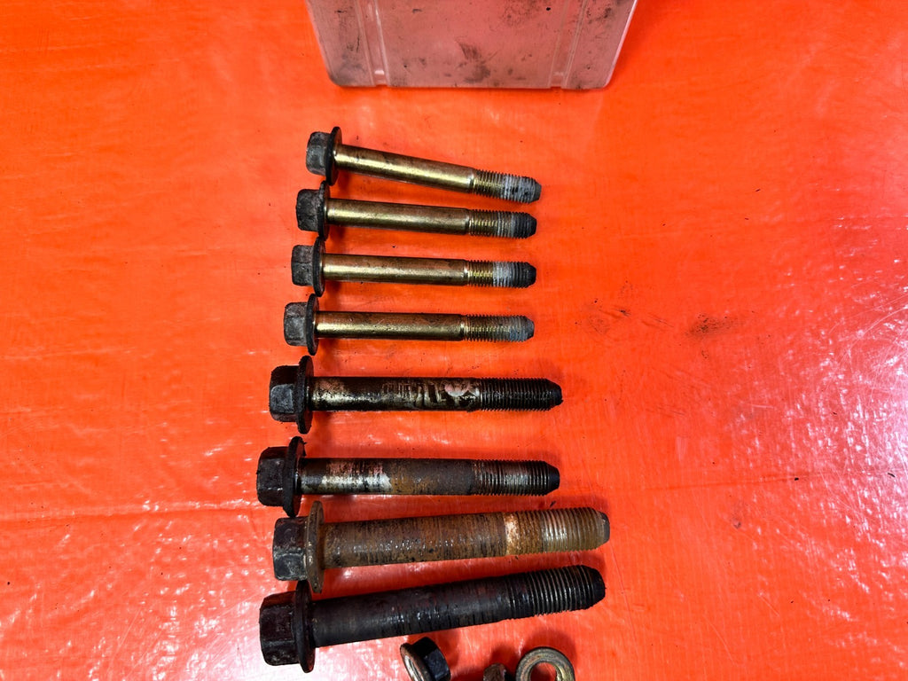 04 05 ACURA TSX   FRONT SHOCK AND LOWER CONTROL ARM BOLTS HARDWARE OEM #3225