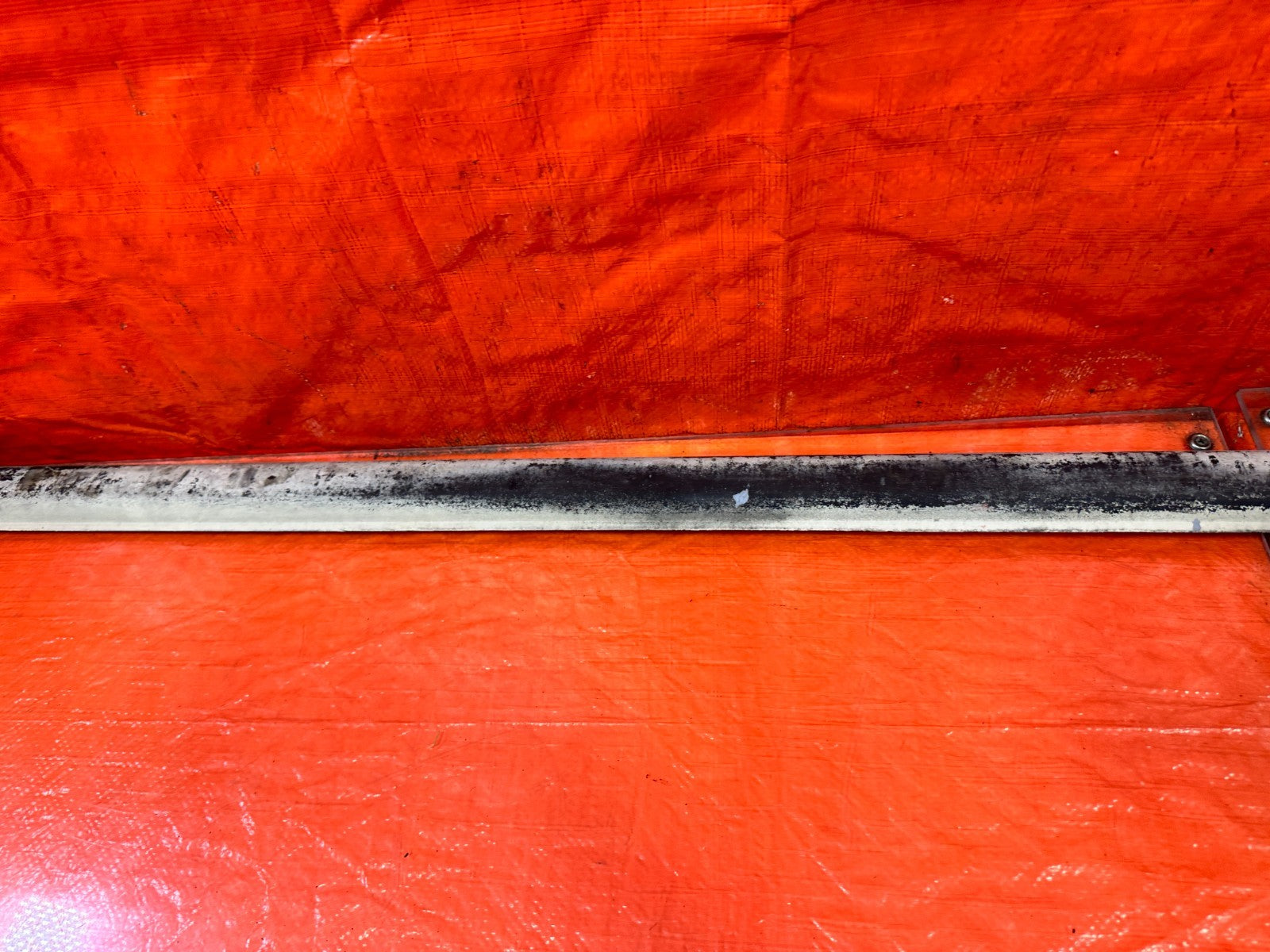 90 91 HONDA CIVIC HATCHBACK PASSENGER RIGHT DOOR MOLDING IMPACT STRIP   OEM #3257