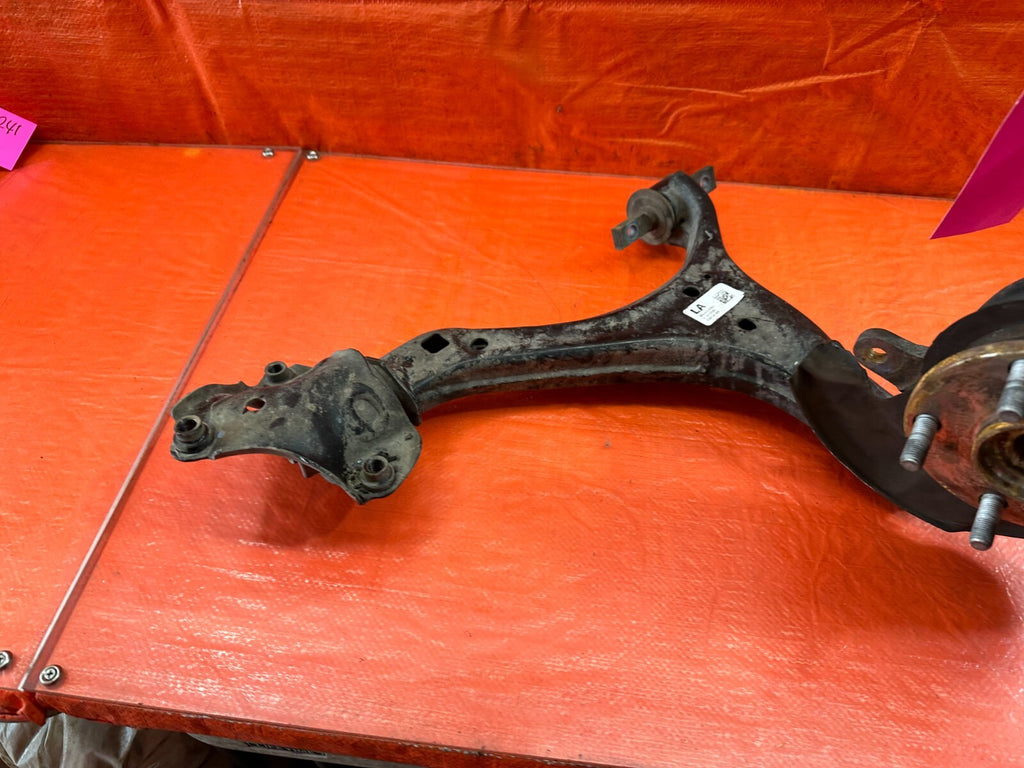 13 17 HONDA ACCORD SEDAN   LEFT FRONT SPINDLE KNUCKLE HUB W/ CONTROL ARM OEM 2415