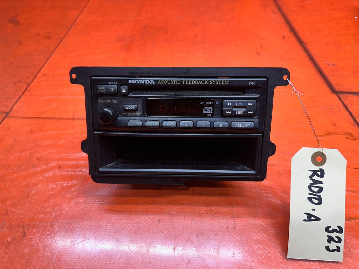 97-01 HONDA PRELUDE 2.2L FACTORY AUDIO STEREO RADIO RECEIVER CD CASSETTE OEM #320