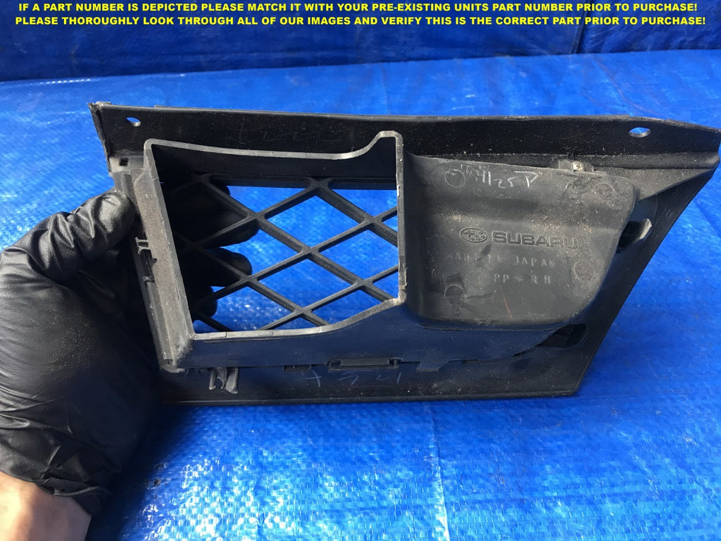 OEM 2006 2007 06 07   SUBARU WRX STI   PASSENGER RIGHT   GRILLE   BLUE COLOR4