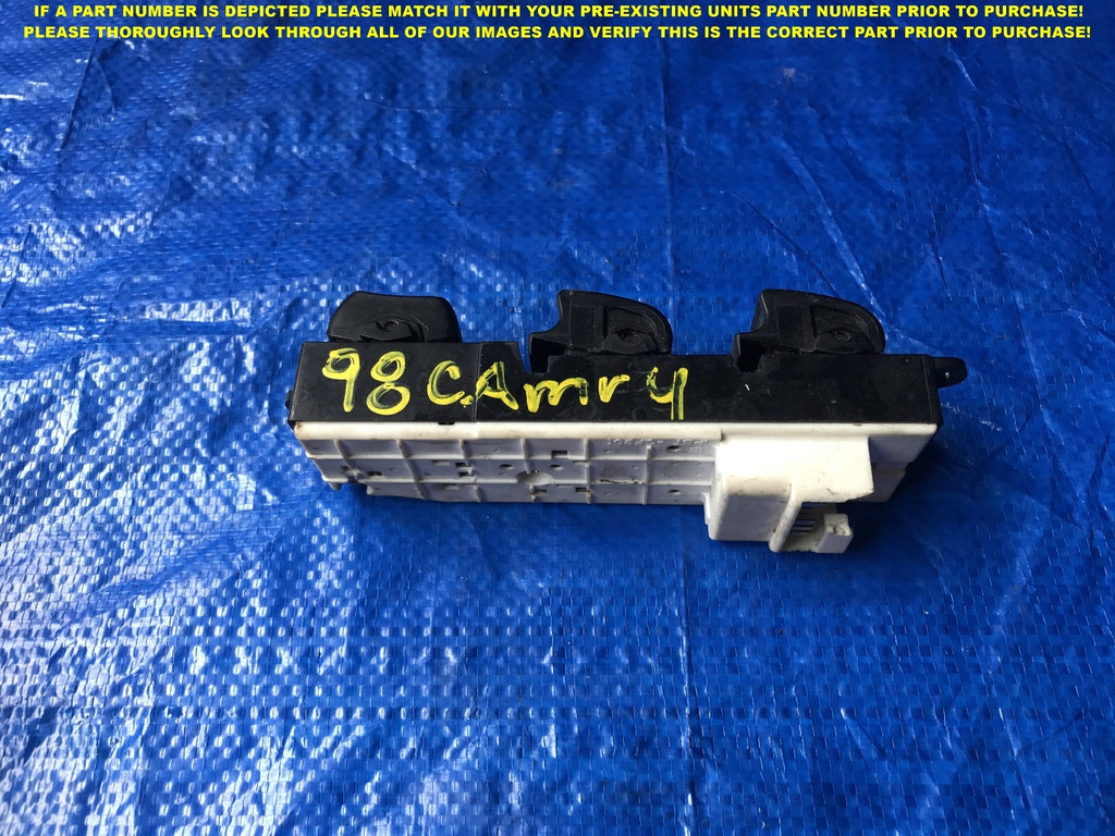 OEM 1997 1998 1999 2000 TOYOTA CAMRY DRIVER LEFT MASTER WINDOW SWITCH2