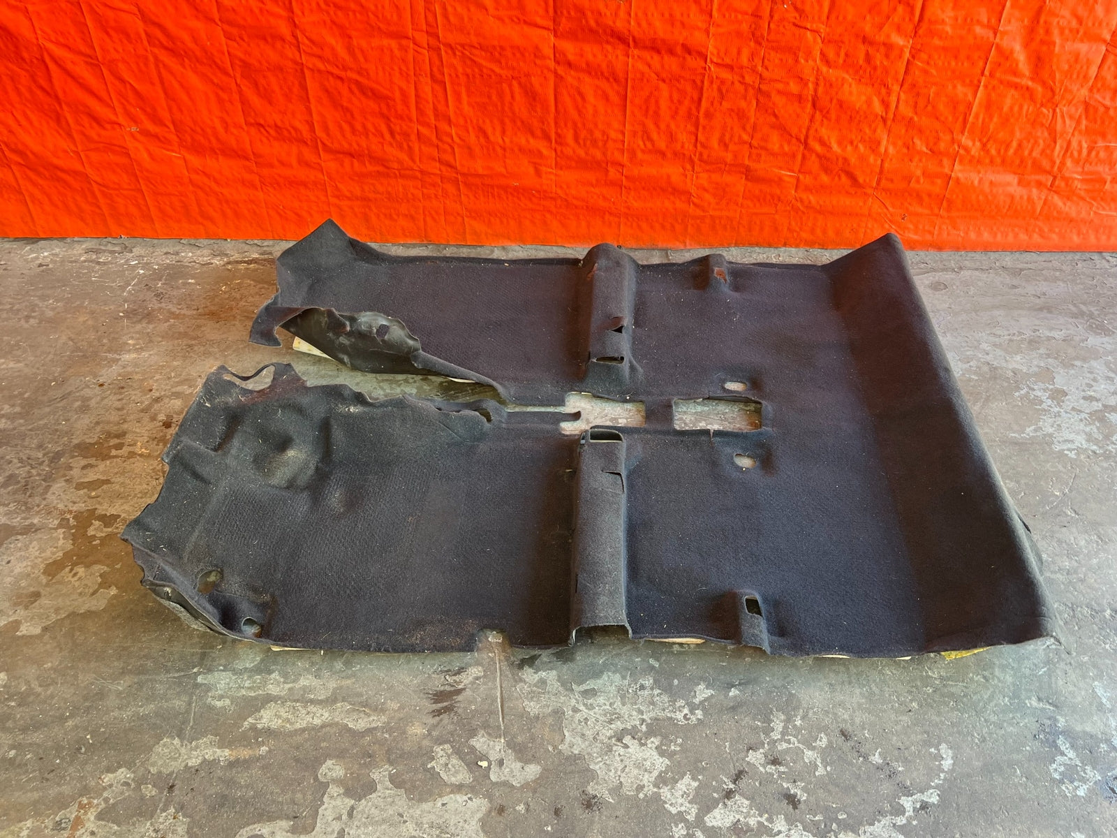 02 05 HONDA CIVIC SI EP3 HATCHBACK INTERIOR FLOOR CARPET RUG MAT   BLACK OEM 17614