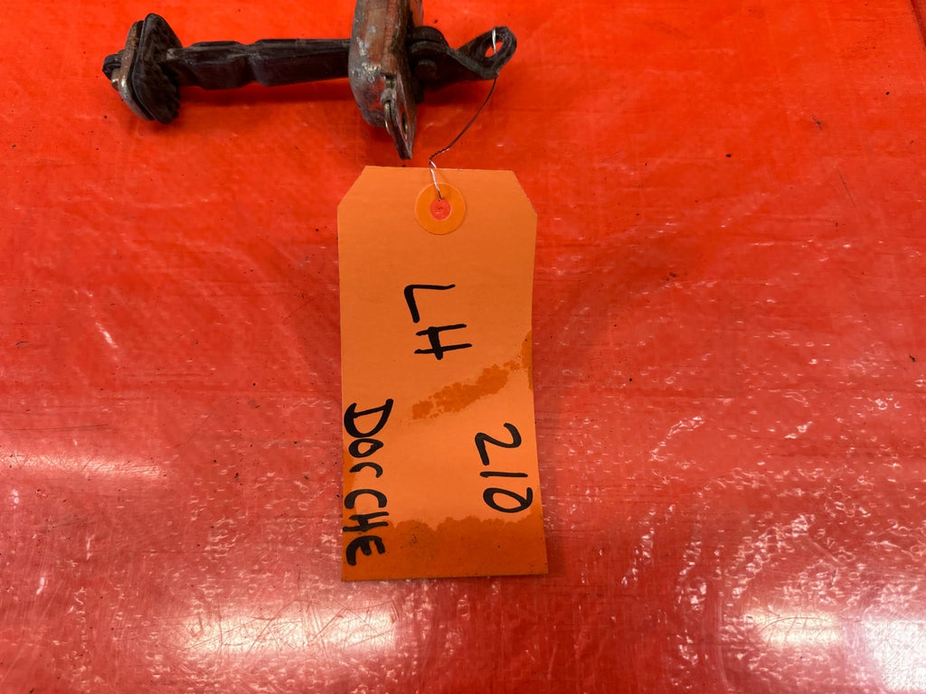 97 01 HONDA PRELUDE   DRIVER LEFT   DOOR CHECKER HINGE ARM STOPPER   OEM #2104
