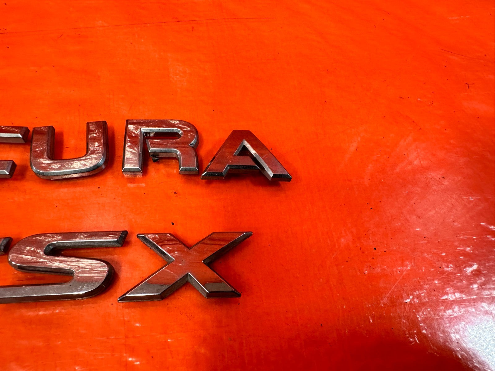 09 14 ACURA TSX   TRUNK MOUNTED BADGE EMBLEM SET   A   ACURA   TSX   OEM #3212