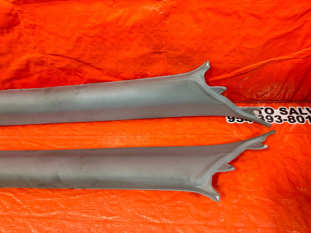 04 08 ACURA TSX   A PILLAR TRIM SET   LEFT RIGHT A PILLARS   OEM FACTORY #2555