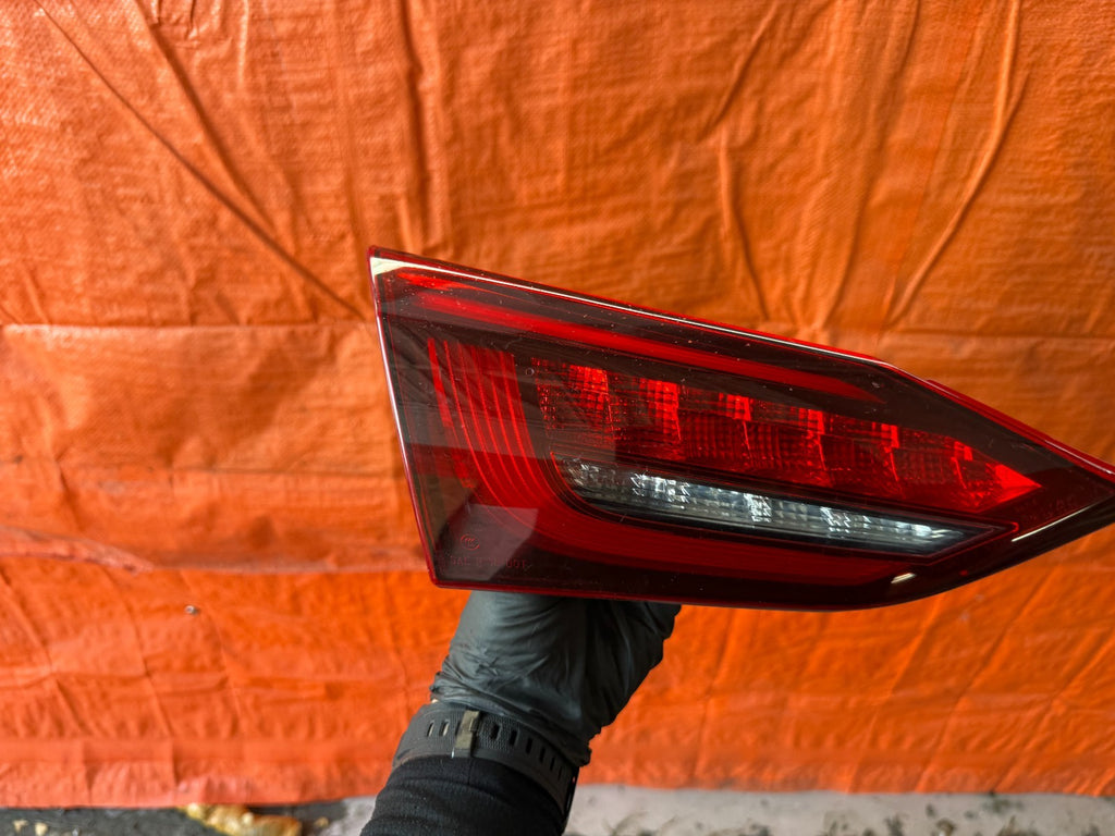 17 19 INFINITI Q50   DRIVER LEFT   INNER TRUNK   TAIL LIGHT LAMP   OEM FACTORY3