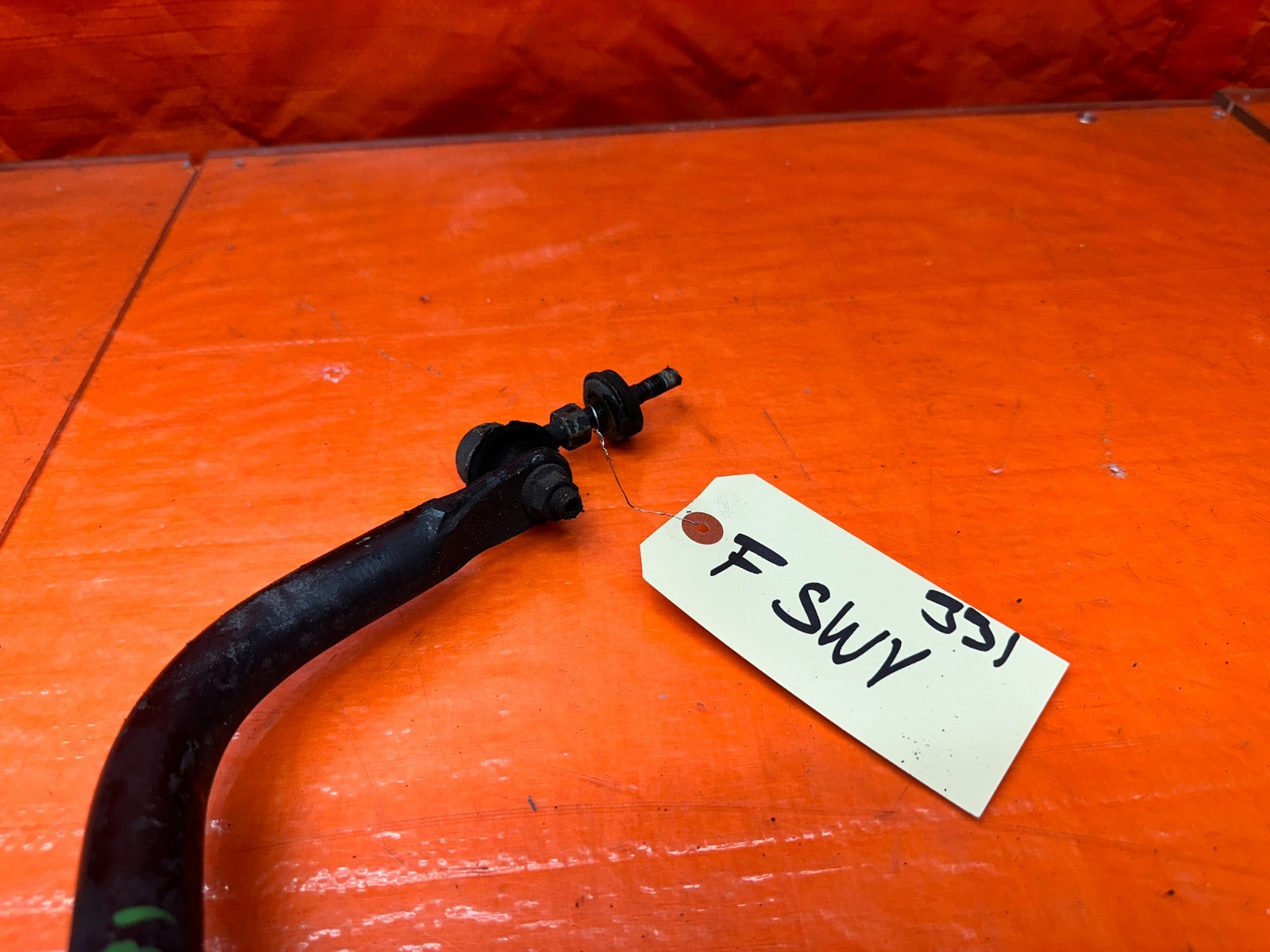 97 01 ACURA INTEGRA TYPE R FRONT SUSPENSION SWAY STABILIZER BAR OEM #3314