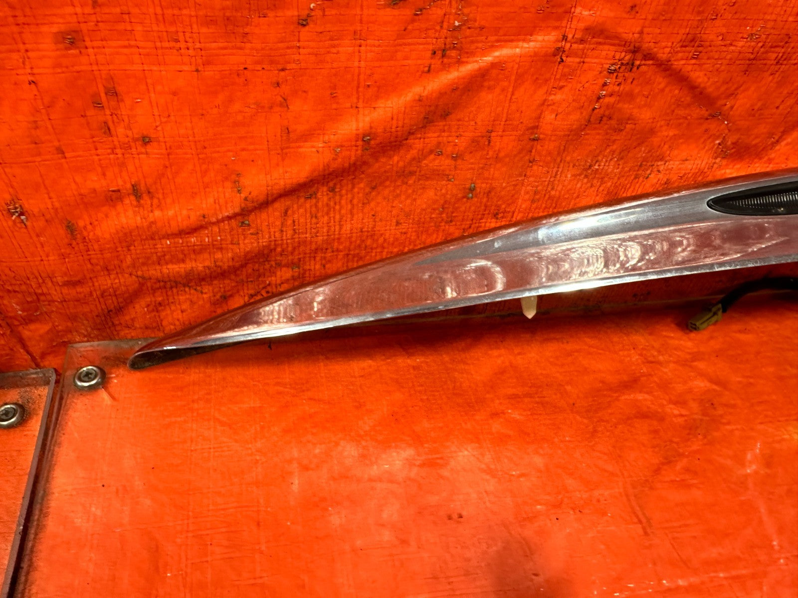 09 15 INFINITI G37 Q60 CONVERTIBLE REAR TRUNK LID LINER TRIM PANEL W/ CAMERA 3295
