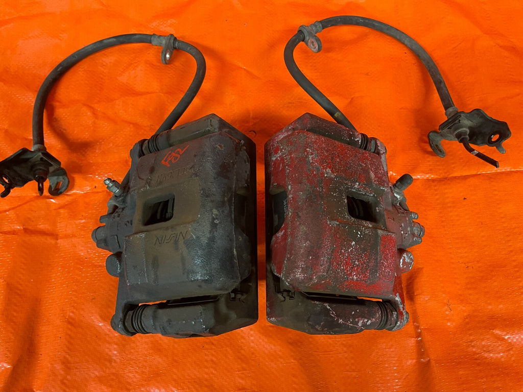06 11 HONDA CIVIC SI   FRONT BRAKE CALIPER CALIPERS    LEFT AND RIGHT   OEM OE }2
