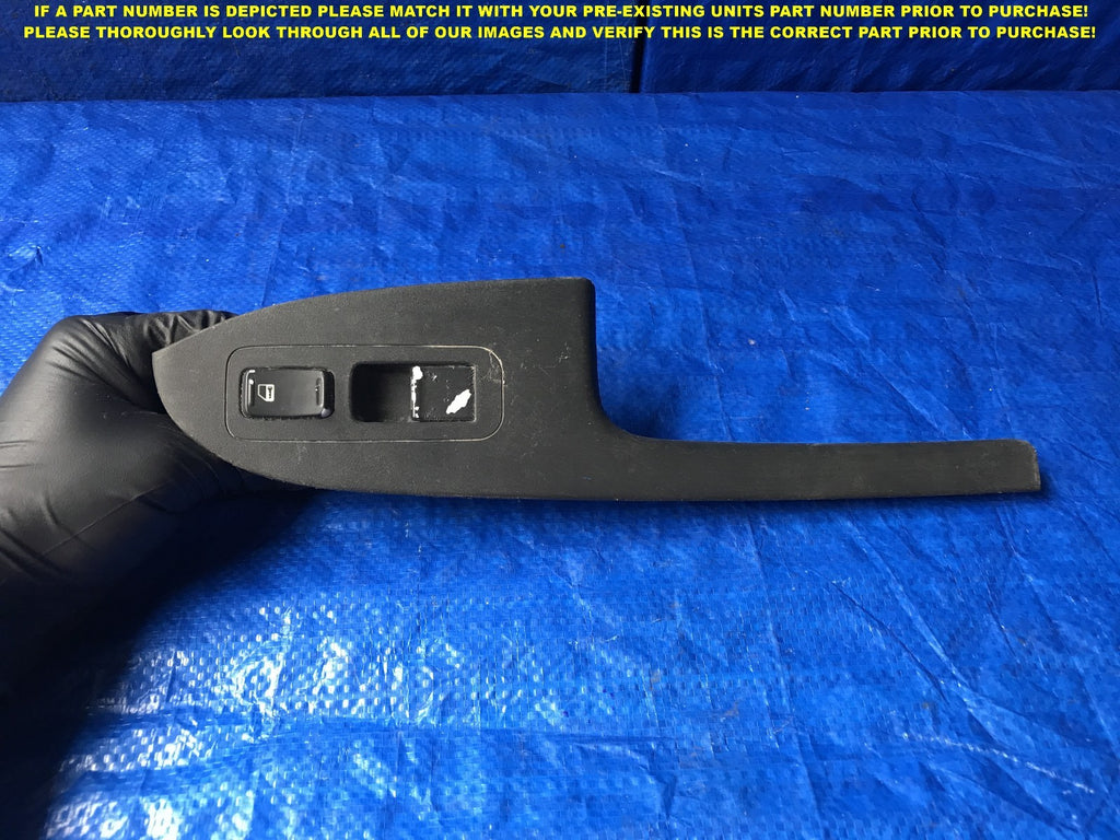 OEM 2003 04 2005 2006 2007 HONDA ACCORD 4D PASSENGER RIGHT FRONT WINDOW SWITCH0