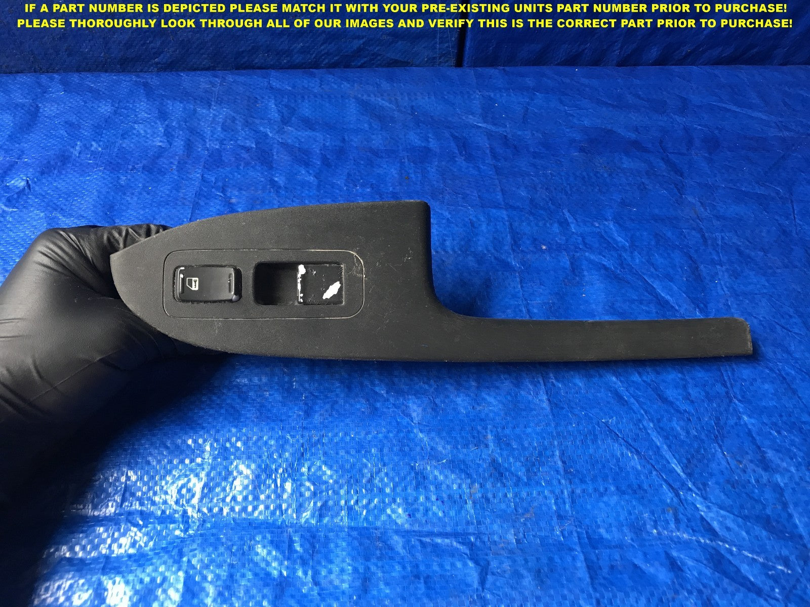 OEM 2003 04 2005 2006 2007 HONDA ACCORD 4D PASSENGER RIGHT FRONT WINDOW SWITCH0