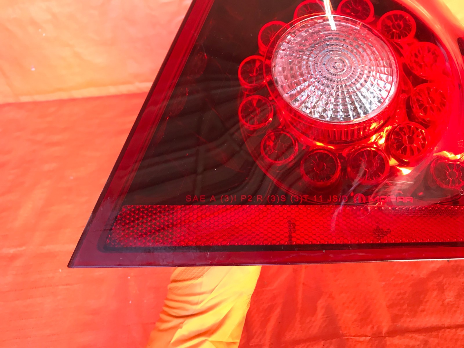 OEM 2012 2013 2014 DODGE AVENGER PASSENGER RIGHT LED TAIL LIGHT LAMP 12 13 14 ,4
