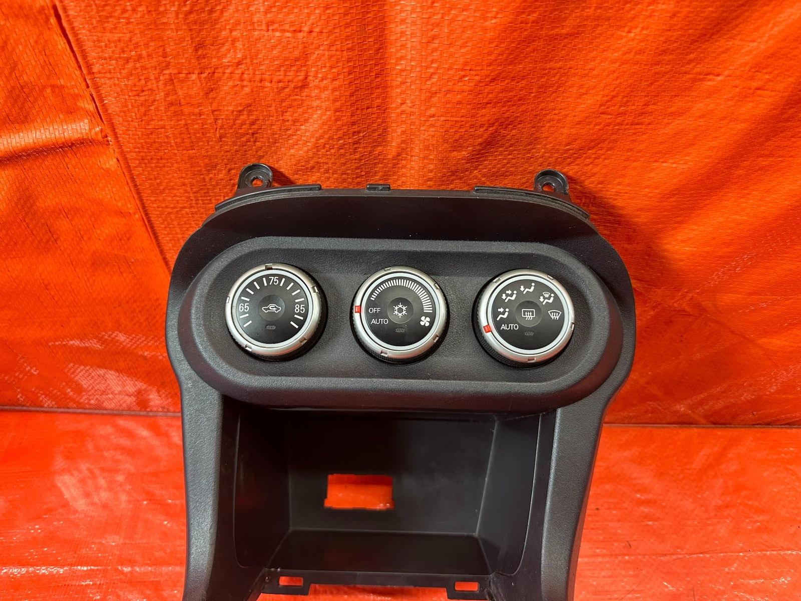 08 12 LANCER EVOLUTION X EVO 10 AC HEATER CLIMATE CONTROL SWITCH W/ TRIM OEM 2146