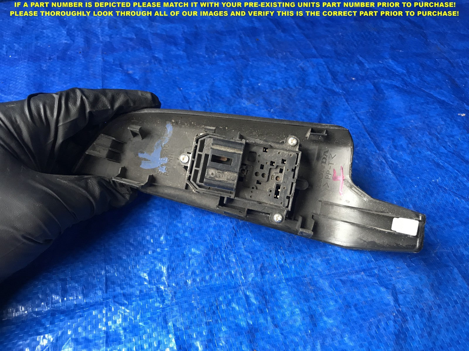 OEM 2006 2007 2008 2009 2010 HONDA CIVIC PASSENGER RIGHT REAR WINDOW SWITCH   3