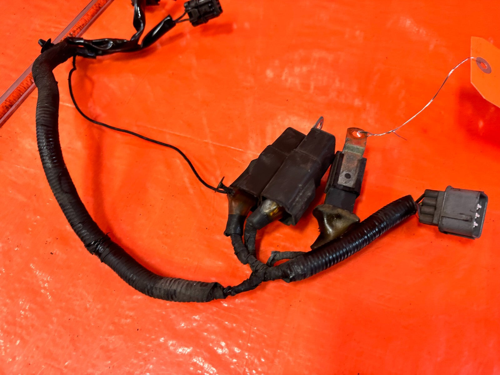92 96 HONDA PRELUDE   ENGINE BAY AC AIR CONDITIONING HARNESS W/ RELAYS OEM 2736