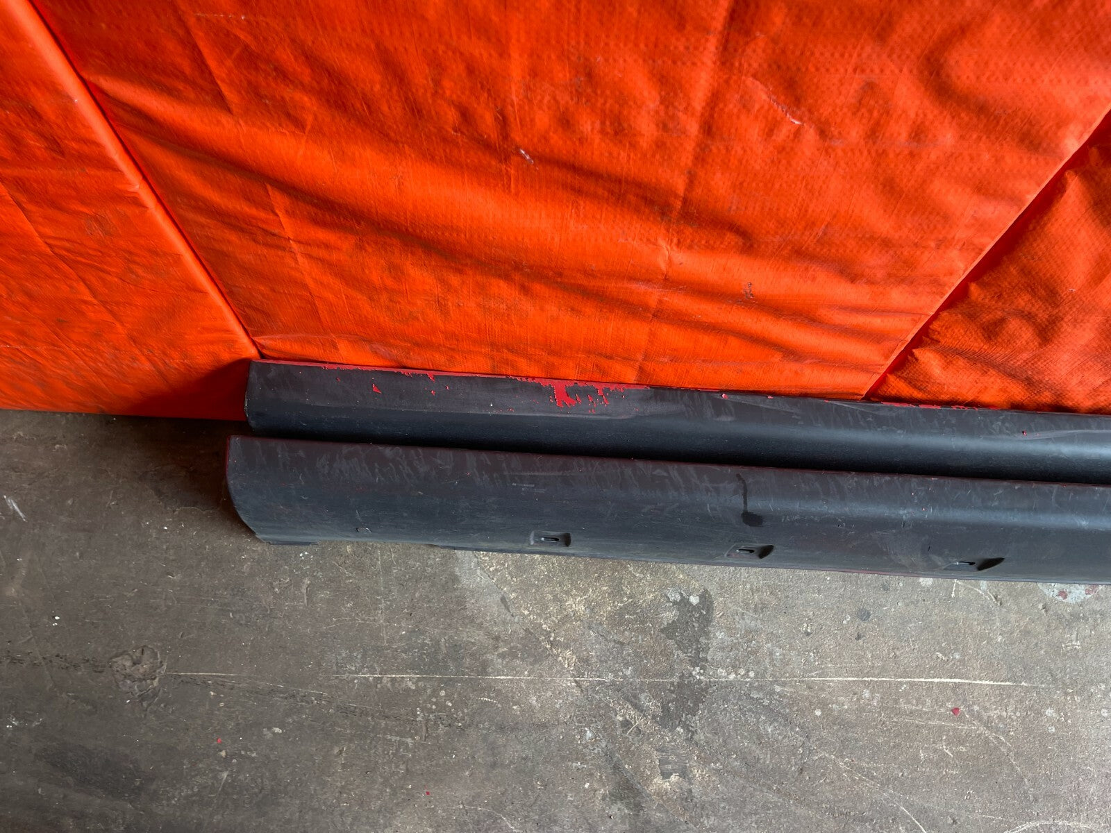 94 01 ACURA INTEGRA 2 DOOR MODEL ONLY   SIDE SKIRT SET LEFT RIGHT SKIRTS   OEM 7