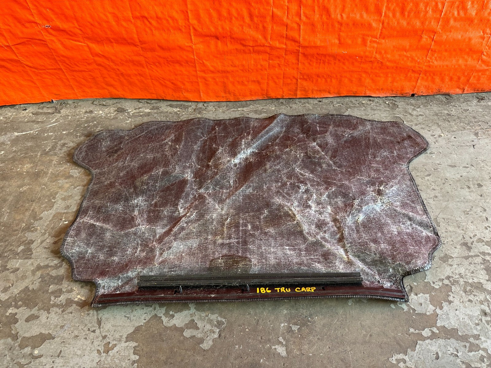 02 05 HONDA CIVIC SI EP3 HATCHBACK REAR SEAT HATCHBACK CARGO AREA CARPET OEM 18615