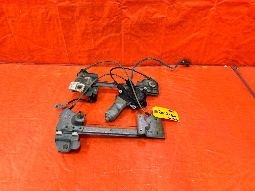 93 97 HONDA DEL SOL   REAR GLASS WINDSHIELD WINDOW REGULATOR W/ MOTOR   OEM #2941