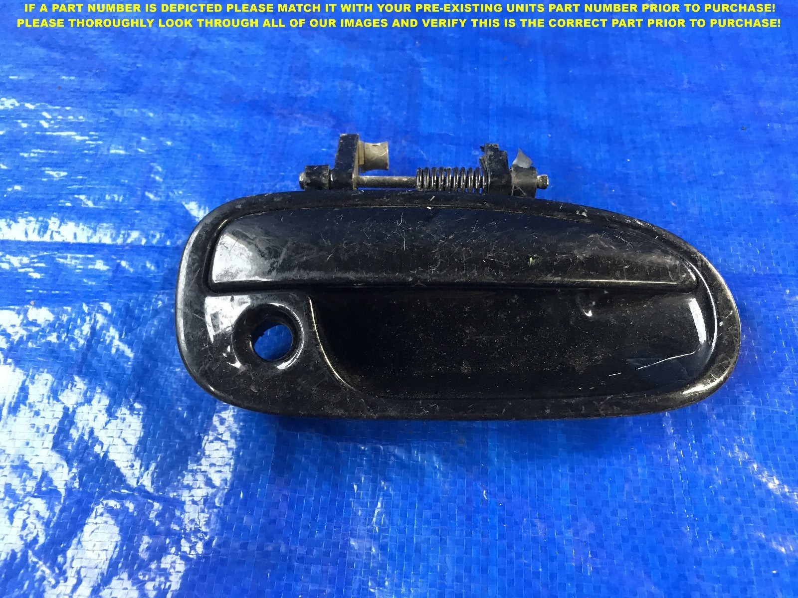 OEM 1999 99 2000 00 HONDA CIVIC PASSENGER RIGHT FRONT EXTERIOR DOOR HANDLE 0