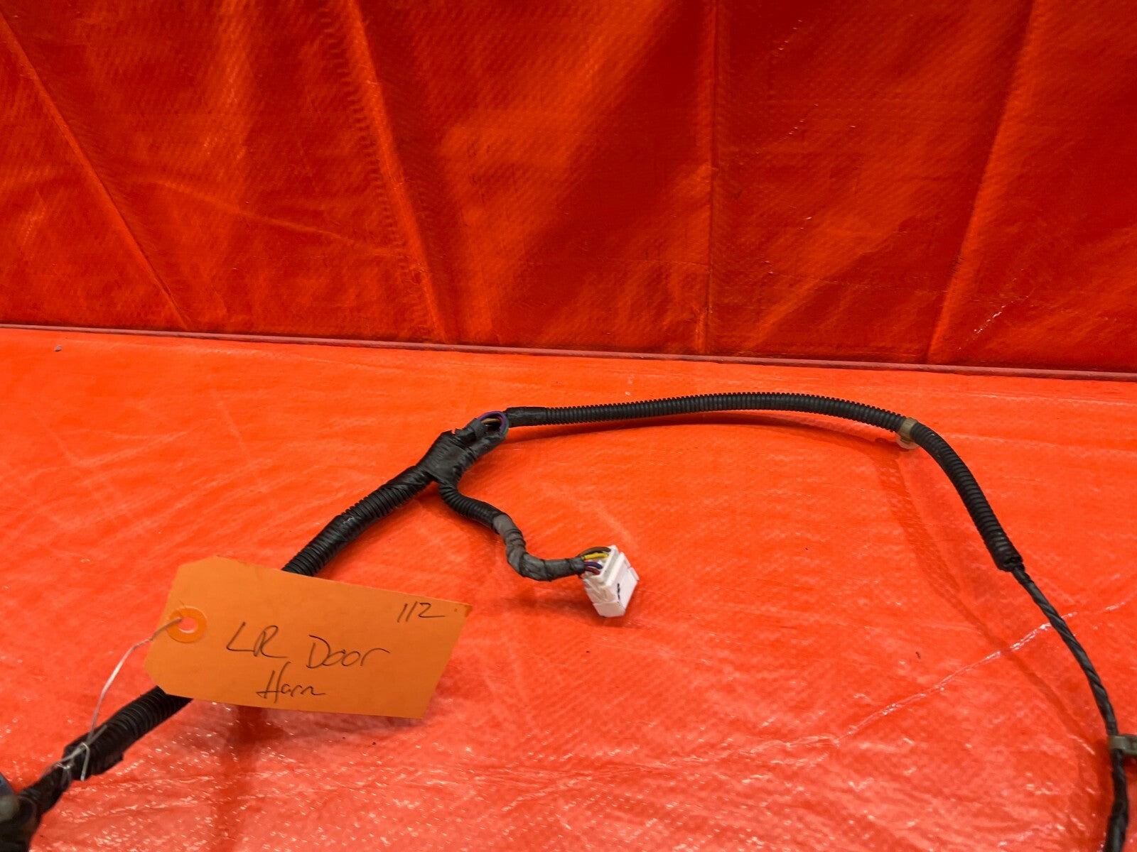 06 11 HONDA CIVIC SEDAN   DRIVER LEFT REAR DOOR SPEAKER WINDOW WIRE HARNESS OEM5