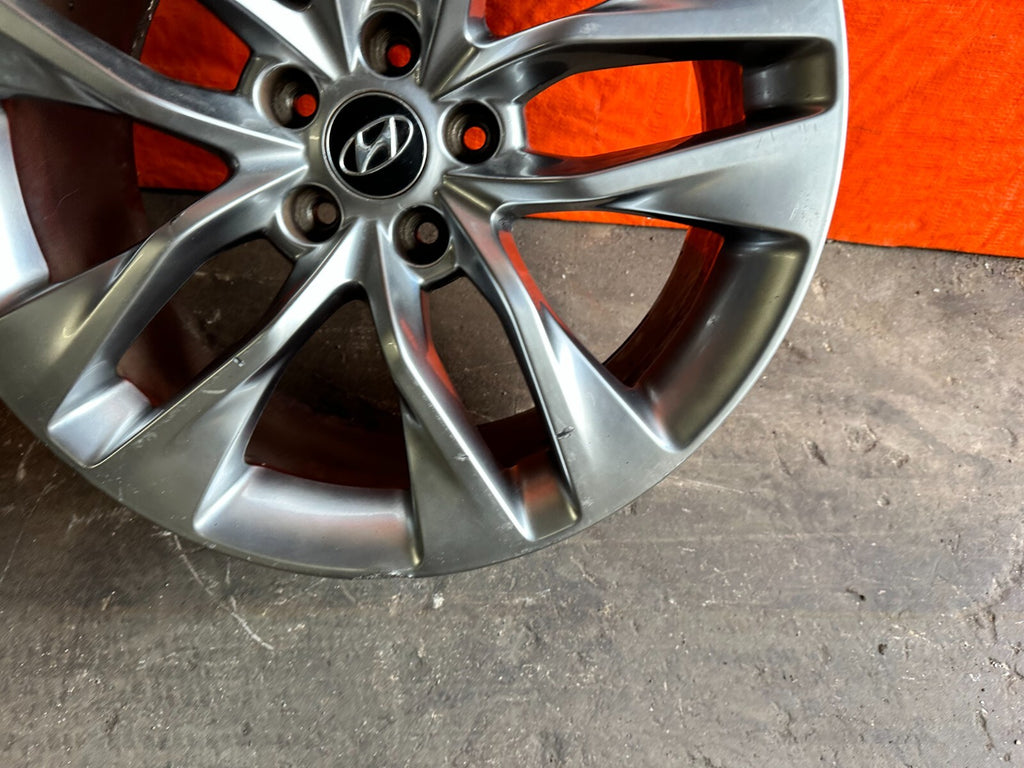 13 16 HYUNDAI GENESIS COUPE  REAR WHEEL RIM 19x8.5 +32   OEM FACTORY #289 32