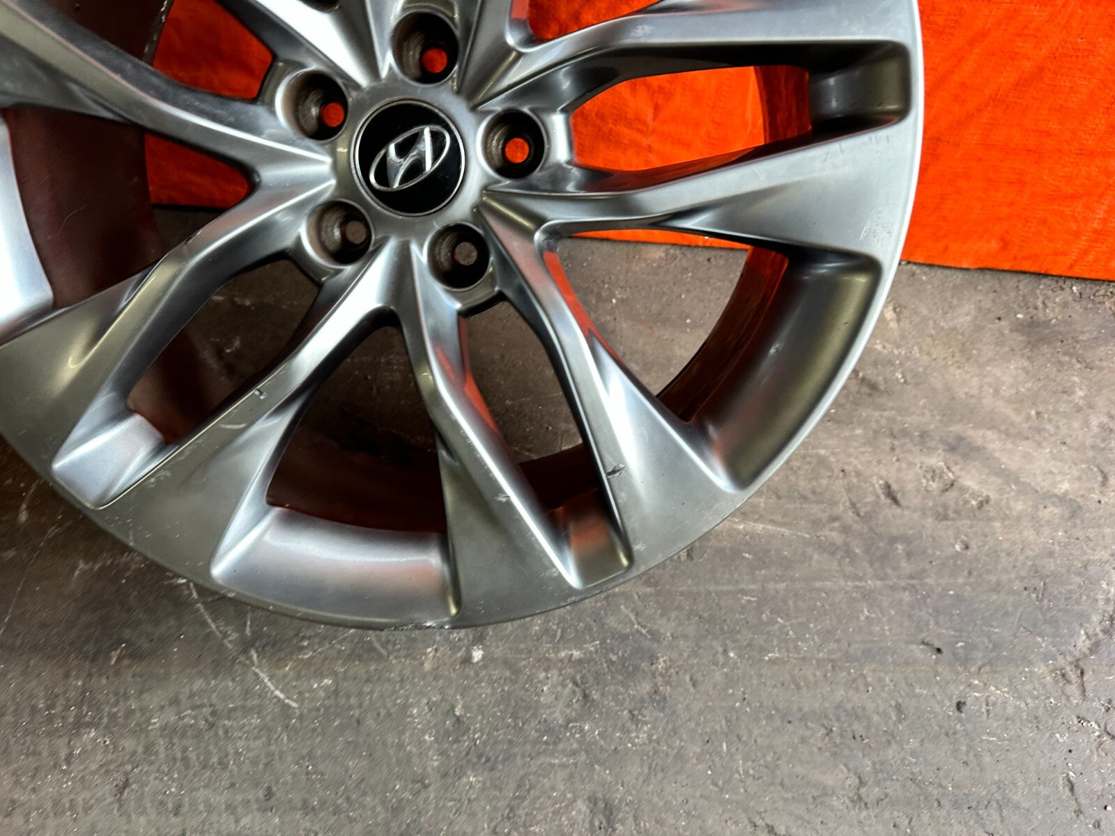 13 16 HYUNDAI GENESIS COUPE  REAR WHEEL RIM 19x8.5 +32   OEM FACTORY #289 32