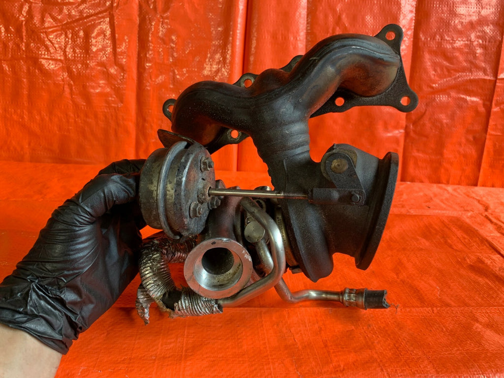 OEM 2007 BMW 335Xi 335i AWD SEDAN TWIN TURBO N54   REAR   TURBO W/ MANIFOLD2