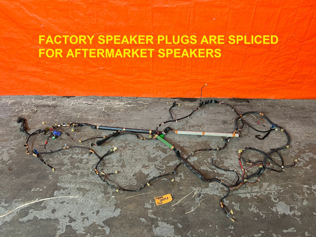 1991 91 ACURA INTEGRA RS 2D   INTERIOR FLOOR WIRING HARNESS WIRE LOOM   OEM #1540