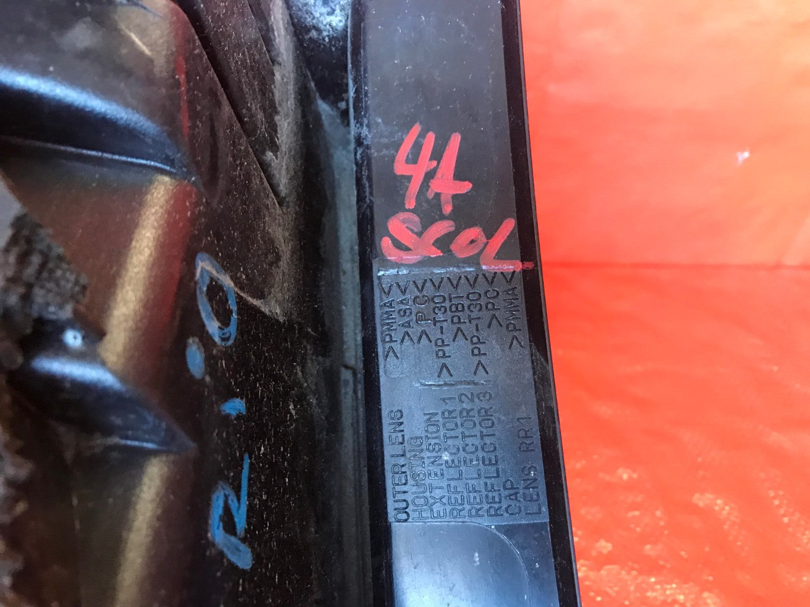 OEM 2007 2008 2009 TOYOTA PRIUS PASSENGER RIGHT TAIL LIGHT LAMP R RH 47 15R8