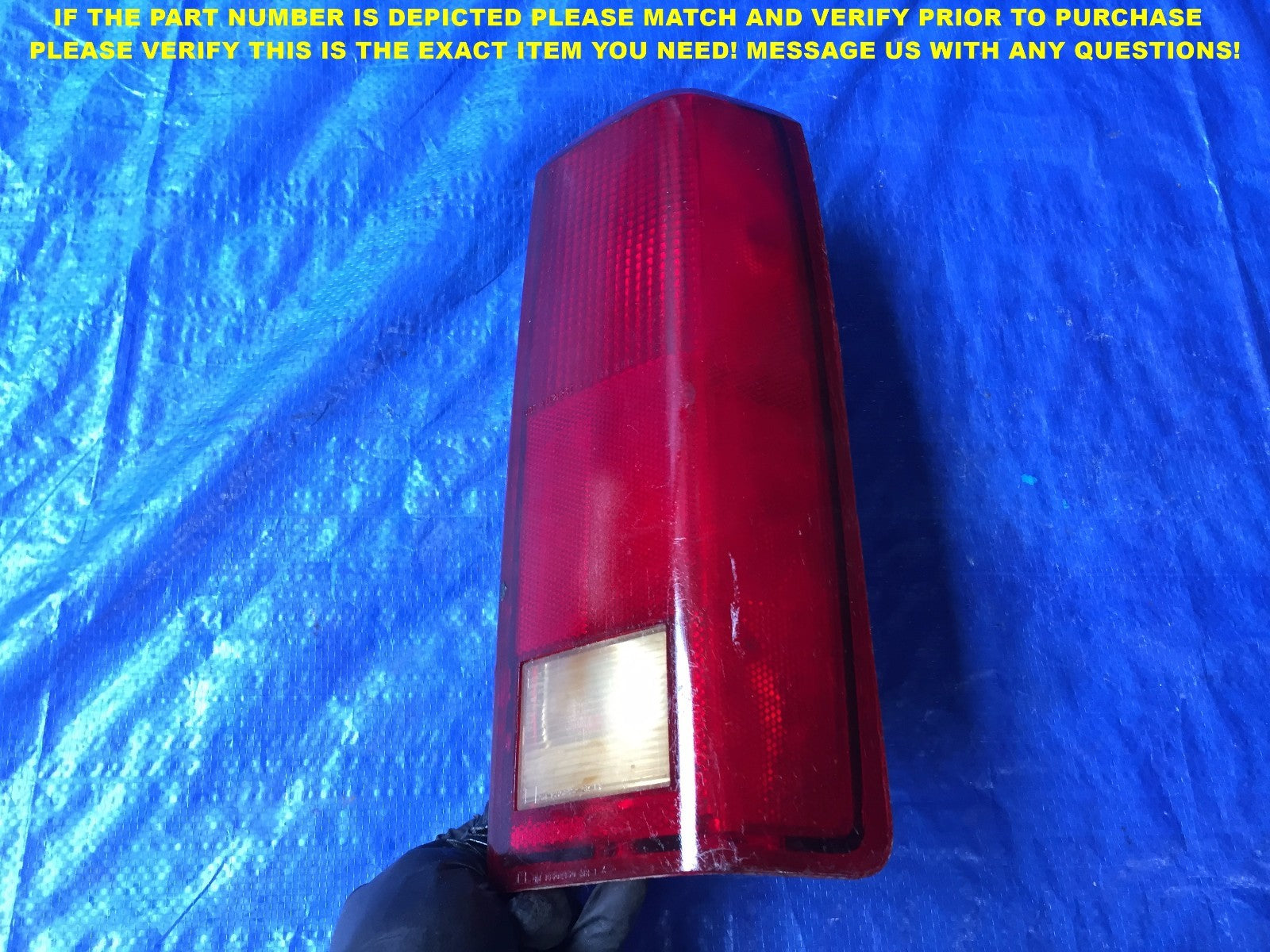 OEM 1985   2005 CHEVROLET CHEVY ASTROVAN PASSENGER RIGHT TAIL LIGHT 6B4