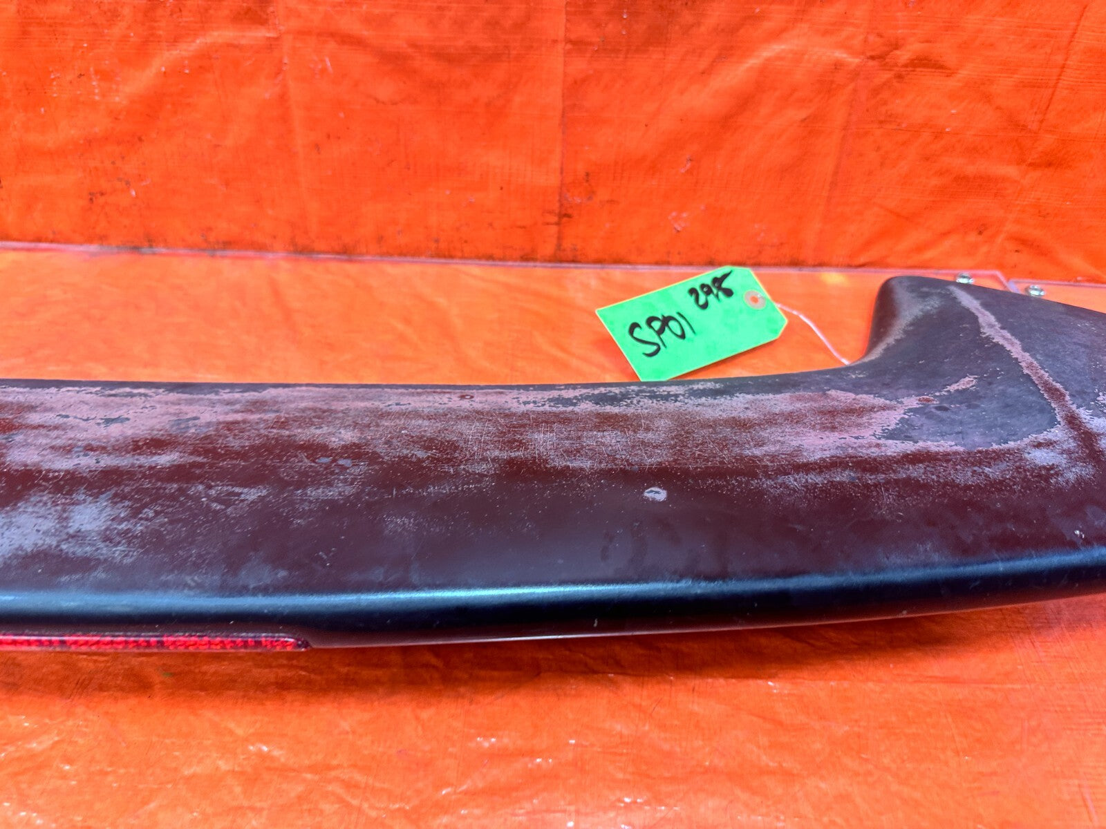 03 07 INFINITI G35 COUPE   REAR WING SPOILER DECK LID TRIM   OEM FACTORY #2983